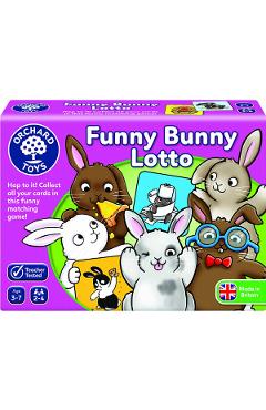Joc educativ Funny Bunny Lotto. Iepurasul amuzant