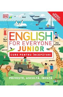English for Everyone Junior. Curs pentru incepatori carti 2022