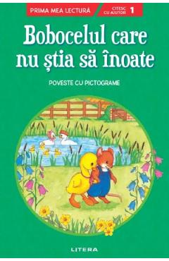 Bobocelul care nu stia sa inoate. Poveste cu pictograme Nivelul 1
