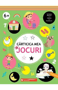 Carticica mea cu jocuri +6 ani - PARALELA 45