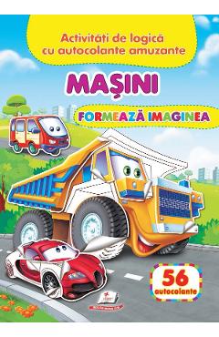 Masini: formeaza imaginea. 56 autocolante