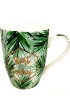 Cana: tropical leaves. start today