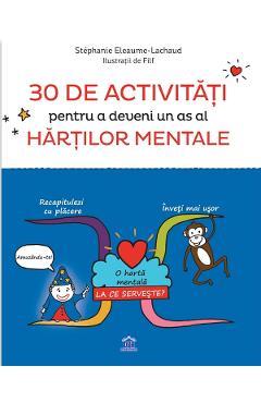 30 de activitati pentru a deveni un as al hartilor mentale - Stephanie Eleaume-Lachaud