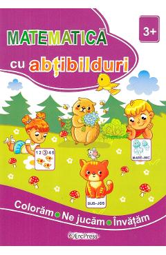 Matematica cu abtibilduri +3 ani - ERC PRESS
