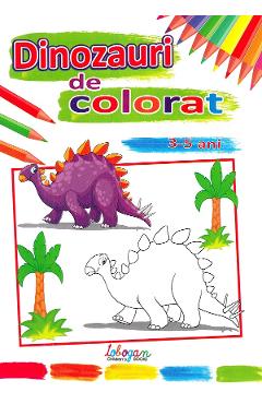Dinozauri de colorat