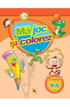 Ma joc si colorez 4-6 ani - AQUILA