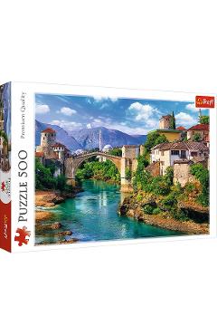 Puzzle 500. Pod vechi Mostar Bosnia
