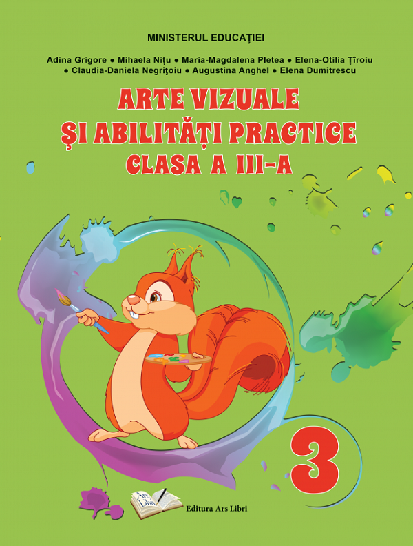 Arte vizuale și abilități practice - Clasa 3 - Manual - Adina