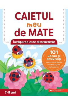 Caietul meu de mate 7-8 ani - Lena Attree