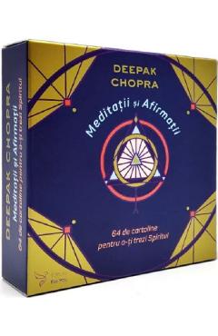 Meditatii si afirmatii. Set cartoline - Deepak Chopra - FOR YOU
