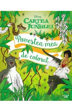 Disney: Cartea junglei. Povestea mea de colorat