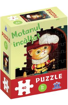 Motanul incaltat. Puzzle