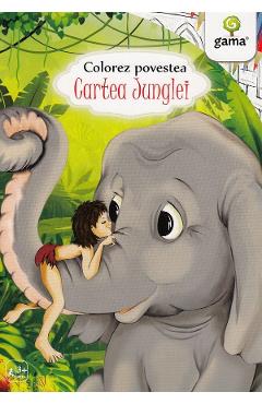 Cartea Junglei. Colorez povestea libris.ro imagine 2022