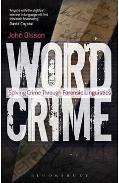 Wordcrime – Dr John Olsson John Olsson imagine 2022 cartile.ro