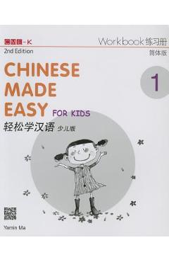 Chinese Made Easy for Kids 2nd Ed (Simplified) Workbook 1 -