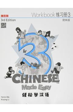 Chinese Made Easy 3rd Ed (Simplified) Workbook 3 -