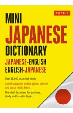 Mini Japanese Dictionary: Japanese-English, English-Japanese (Fully Romanized) - Yuki Shimada