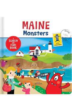Maine Monsters: A Search and Find Book - Corinne Delporte