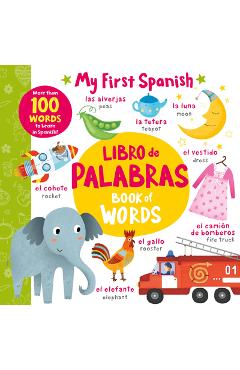 Book of Words - Libro de Palabras: More Than 100 Words to Learn in Spanish! - Clever Publishing