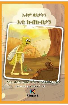 The Ants and The Grasshopper (Tigrinya) - Children\'s Book - Kiazpora