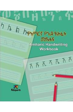 Amharic Handwriting Workbook - Amharic Children\'s Book - Kiazpora