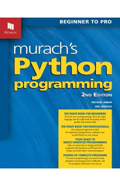 Murach\'s Python Programming - Scott Mccoy