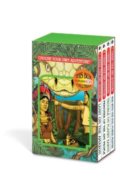 Lost on the Amazon, Prisoner of the Ant People, Trouble on Planet Earth,& War with the Evil Power Master: Books 9-12 - R. A. Montgomery