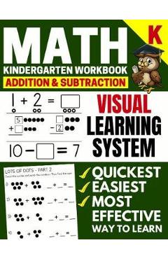 Math Kindergarten Workbook: Addition and Subtraction, Numbers 1-20, Activity Book with Questions, Puzzles, Tests with (Grade K Math Workbook) - Brighter Child Company
