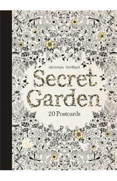 Secret Garden: 20 Postcards - Johanna Basford