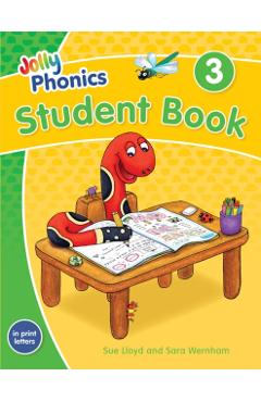 Jolly Phonics Student Book 3: In Print Letters (American English Edition) - Wernham