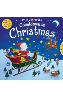 Calendar Fun: Countdown to Christmas: With a Fold-Out Advent Calendar - Roger Priddy