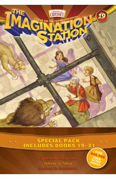 Imagination Station Books 3-Pack: Light in the Lions\' Den / Inferno in Tokyo / Madman in Manhattan - Marianne Hering