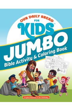 Our Daily Bread for Kids Jumbo Bible Activity & Coloring Book - Crystal Bowman
