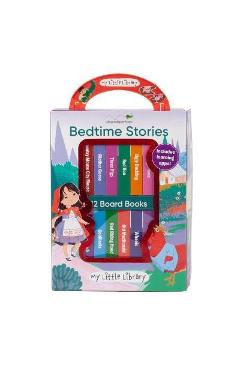 My Little Library: Bedtime Stories (12 Board Books & 3 Downloadable Apps!) - Little Grasshopper Books