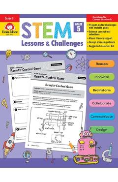 Stem Lessons and Challenges, Grade 5 - Evan-moor