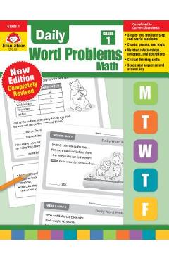 Daily Word Problems, Grade 1 - Evan-moor