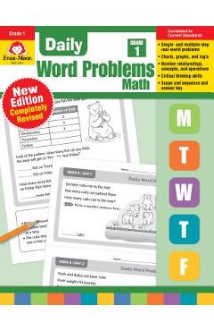 Daily Word Problems, Grade 1 - Evan-moor - Imagine 1