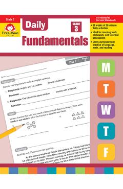 Daily Fundamentals, Grade 3 - Evan-moor Educational Publishers