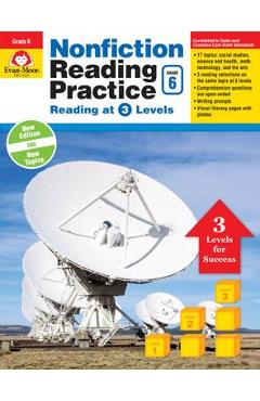 Nonfiction Reading Practice, Grade 6 - Evan-moor Educational Publishers