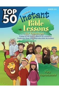 Top 50 Instant Bible Lessons for Preschoolers - Rosekidz