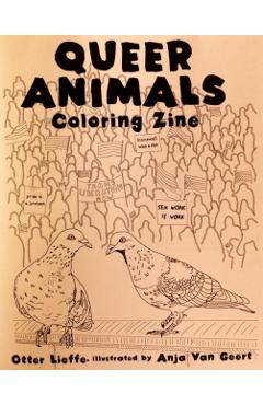 Queer Animals Coloring Zine - Otter Lieffe