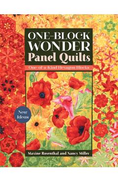 One-Block Wonder Panel Quilts: New Ideas; One-Of-A-Kind Hexagon Blocks - Maxine Rosenthal