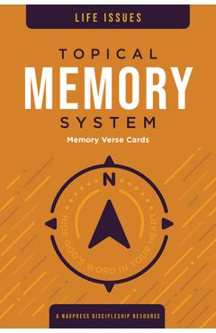 Topical Memory System: Life Issues, Memory Verse Cards: Hide God\'s Word in Your Heart - The Navigators