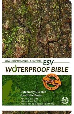 Waterproof New Testament with Psalms and Proverbs-ESV-Tree Bark - Bardin &. Marsee Publishing