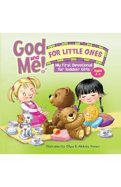 God and Me! for Little Ones: My First Devotional for Toddler Girls Ages 2-3 - Rose Publishing