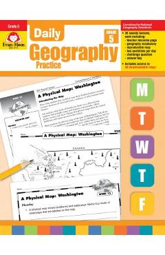 Daily Geography Practice Grade 5: EMC 3714 - Evan-moor Educational Publishers