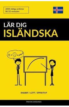 L�r dig Isl�ndska - Snabbt / L�tt / Effektivt: 2000 viktiga ordlistor