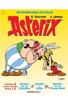 Asterix Omnibus #5: Collecting Asterix and the Cauldron, Asterix in Spain, and Asterix and the Roman Agent - Ren� Goscinny