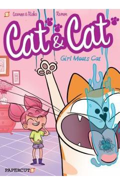 Cat and Cat: Girl Meets Cat - Christophe Cazenove