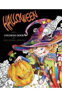 Halloween!: Adult Coloring Book - Tatiana Bogema (stolova)